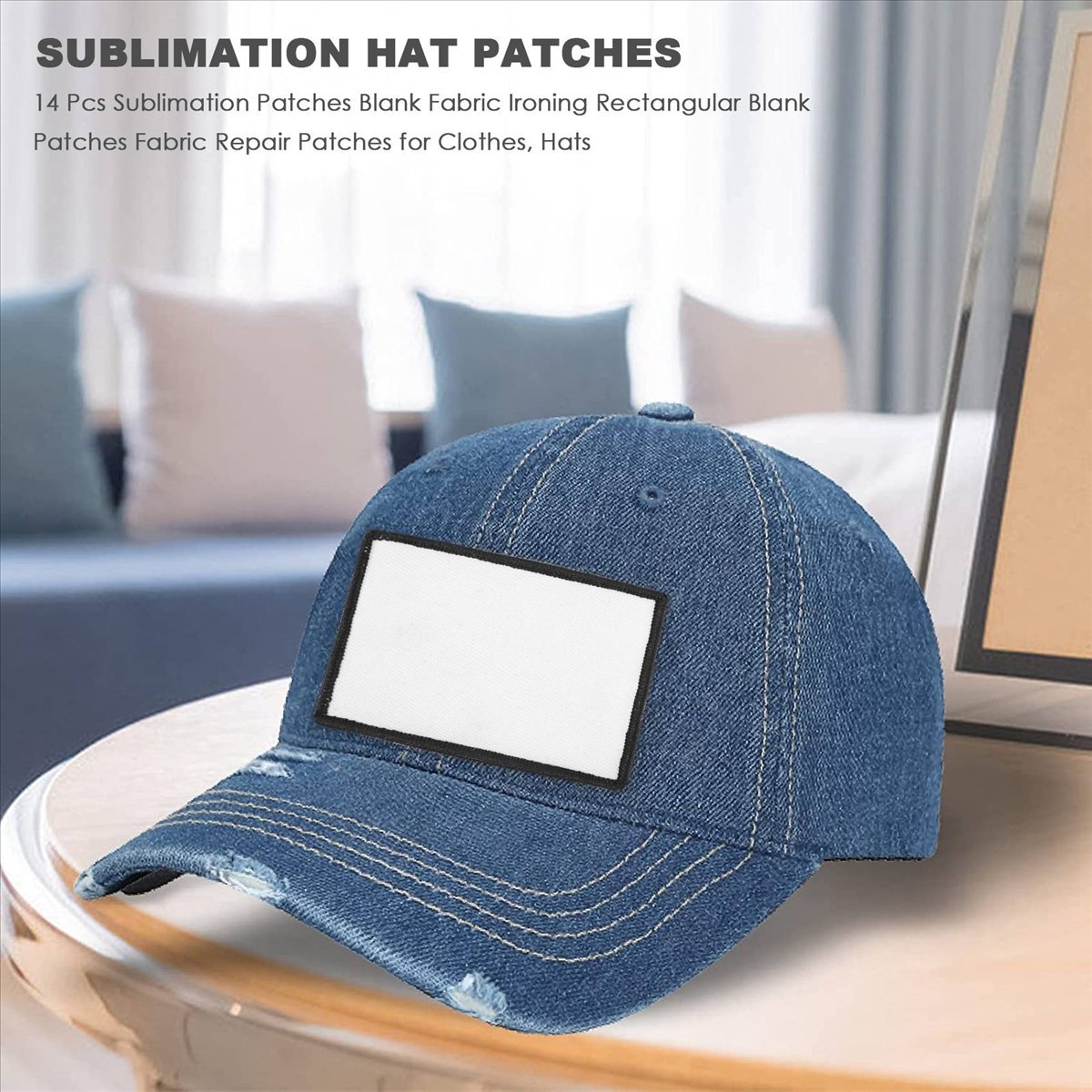 Hat Sublimation Blank - Акция! Набор из 14 прямоугольных заготовок