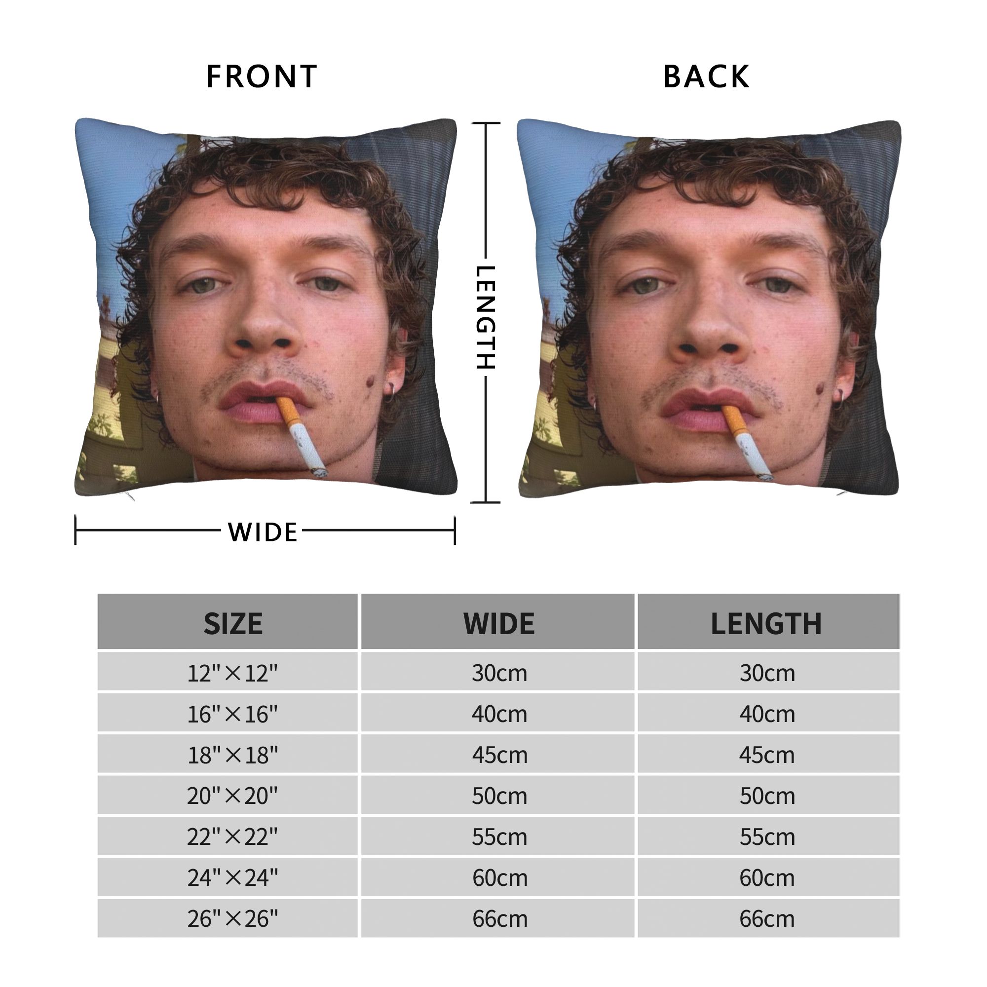 Декоративная наволочка Hudson  – обзор и цена Pillow Cover Sublimation