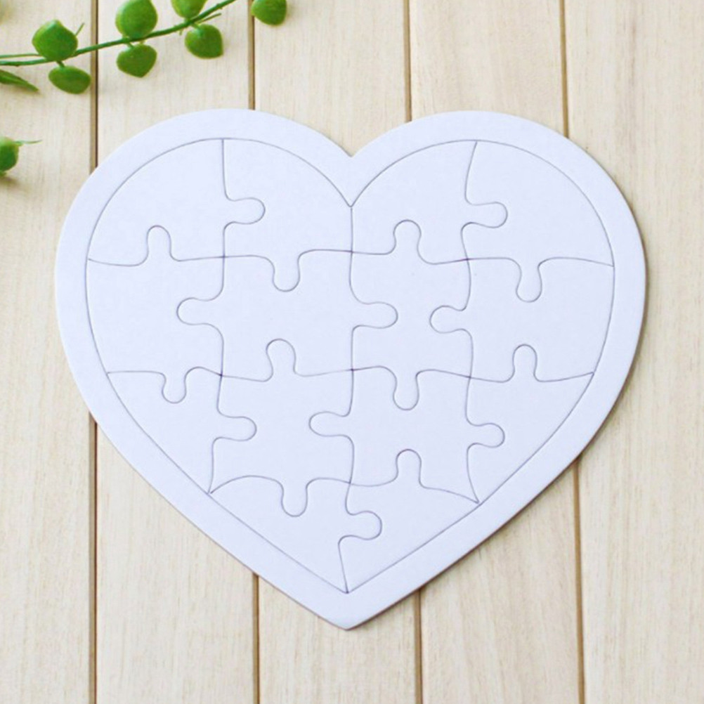 4 шт. пустых пазлов для детей, – обзор и цена Puzzle Blank White